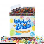 UWANTME Water Beads Pack 50000 Beads Rainbow Mix Jelly Water Growing Balls for Kids Tactile Sensory Toys Vases Plants Wedding and Home Decoration  B071W18C3X